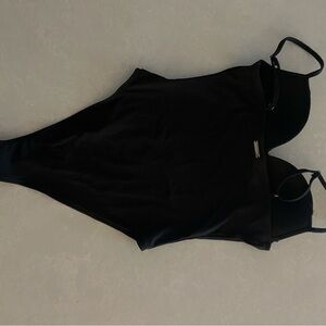 Missguided Elegant Black Bodysuit